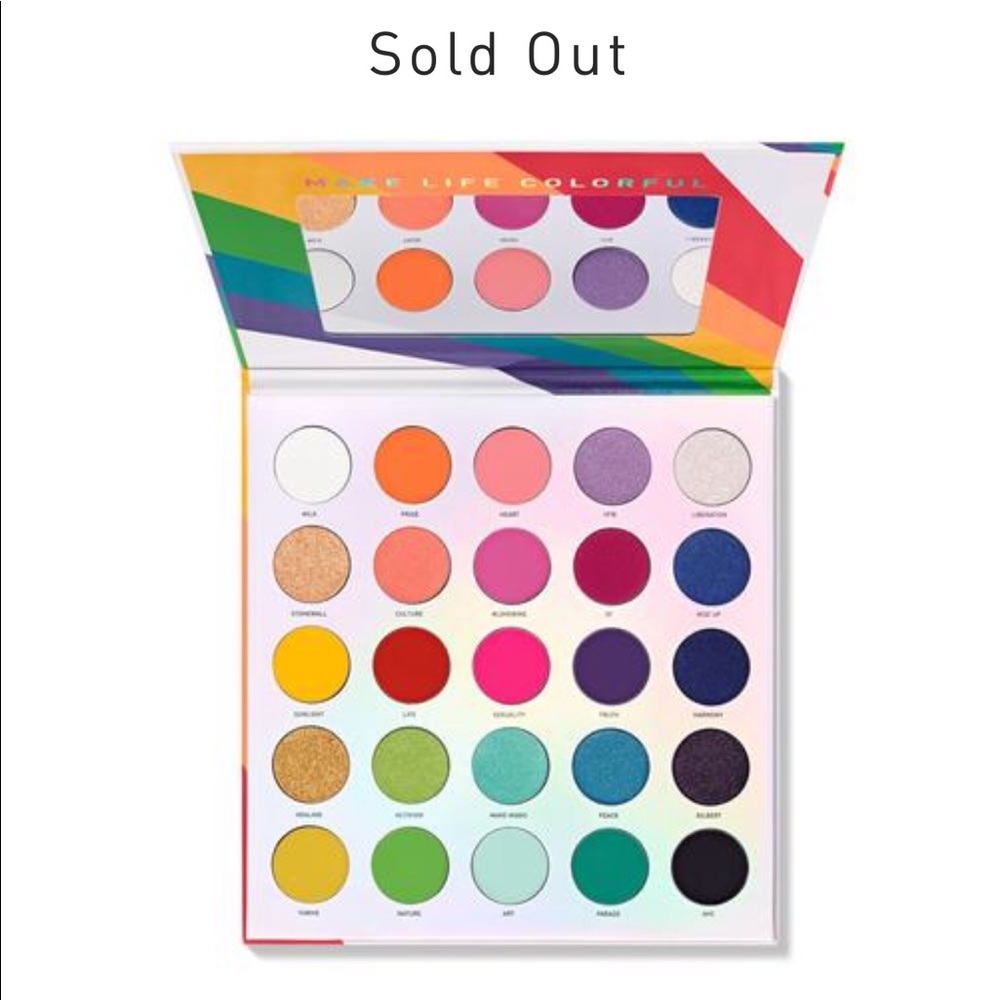 Morphe Live in Color Palette